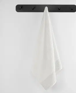 Ručníky Bavlněný ručník DecoKing Andrea bílý, velikost 50x90