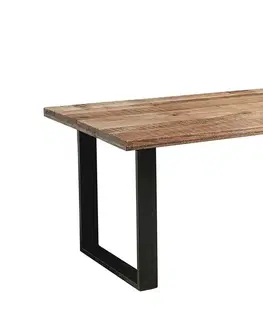 Jídelní stoly LuxD Jídelní stůl Thunder 180 cm mango - Skladem
