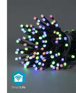 Vánoční osvětlení  SmartLife LED Wi-Fi RGB 84 LED 10 m Android / IOS WIFILX01C84