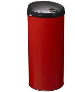 Odpadkové koše Rossignol Bezdotykový odpadkový koš Sensitive 45 l, červená