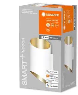 Inteligentní nástěnná svítidla LEDVANCE SMART+ LEDVANCE SMART+ WiFi Orbis Wall Cyldro, bílá