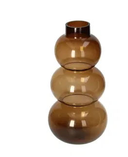 Vázy Váza Bubble 37cm brown