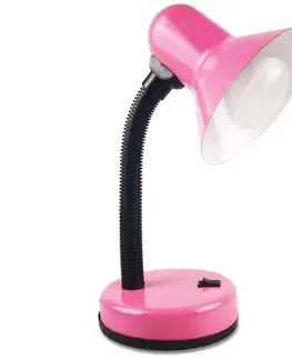 Lampy  Stolní lampa SMIESZEK 1xE27/40W/230V růžová 