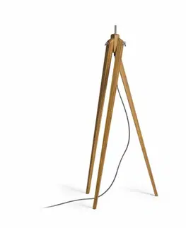 Dřevěné stojací lampy RED - DESIGN RENDL RENDL AMBITUS stojanový podstavec bambus 230V E27 28W R13304