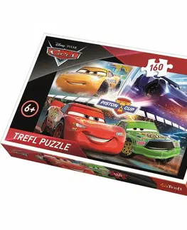 Puzzle Trefl Puzzle Auta 3 Výhra v závodě, 160 dílků