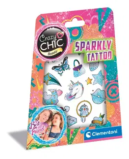 Hračky panenky CLEMENTONI - Crazy CHIC - Třpytivé tetování