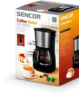 Automatické kávovary Sencor SCE 3050 SS