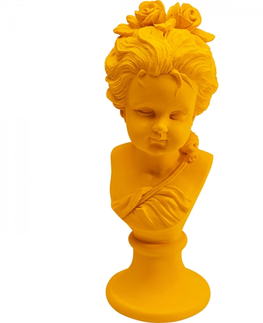 Dekorativní předměty KARE Design Dekorace Pop Duchess - oranžová, 27cm