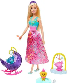 Hračky panenky MATTEL - Barbie Dreamtopia Princezna s dlouhou sukní