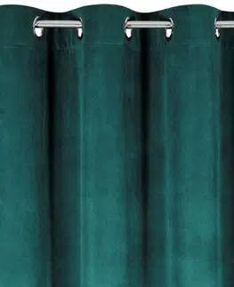Zatemňovací závěsy Jednobarevný sametový závěs s vysokým stupněm zatemnění 140 x 250 cm