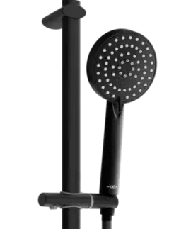 Sprchy a sprchové panely Posuvný sprchový set MEXEN DB75 černý