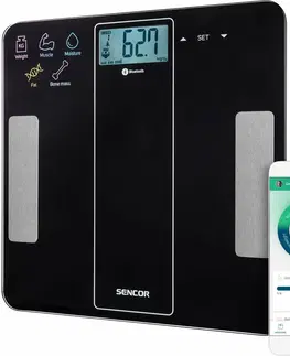 Osobní váhy Sencor SBS 8000BK osobní váha
