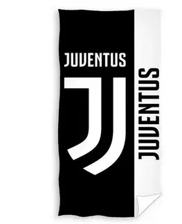 Doplňky do ložnice Carbotex Fotbalová osuška Juventus FC la Vecchia Signora, 70 x 140 cm