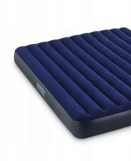 Nafukovací postele Nafukovací postel INTEX 203x152 cm tmavě modrá