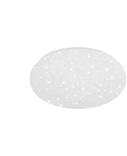 LED stropní svítidla BRILONER LED stropní svítidlo hvězdné nebe, pr. 33 cm, 15 W, bílé BRILO 3479-216