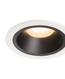 LED podhledová svítidla SLV BIG WHITE NUMINOS DL L vnitřní LED zápustné stropní svítidlo bílá/černá 2700 K 55° 1003931