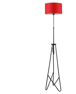 Lampy  Stojací lampa FLOAT 1xE27/60W/230V červená 