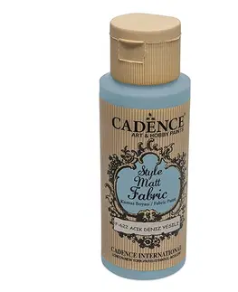 Hračky CADENCE - Textilná farba, Matt, modrozelená, 59 ml