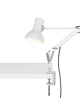 Stolní lampy a lampičky s klipem Anglepoise Anglepoise Type 75 Mini světlo se svorkou, bílá