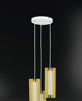 Designová závěsná svítidla Výprodej vzorku Závěsné svítidlo Jardin 3x E27 10W - WOFI