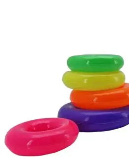 Hračky LAMPS - Kroužky plastové navlékací Smajlík
