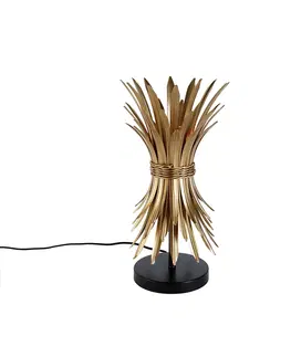 Stolni lampy Stolní lampa ve stylu Art Deco zlatá - Wesley