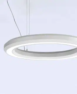 Závěsná světla Marchetti LED závěsné svítidlo Materica spodní Ø 60 cm bílé