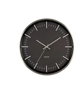 Hodiny Karlsson 5911SI designové nástěnné hodiny 35 cm