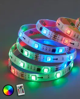 LED pásky Briloner Se 164 světelnými funkcemi 500cm RGB LED pásek Mo