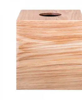 Koupelnový nábytek BLOMUS Box na kapesníčky, dřevěný 14x14x14 cm WILO