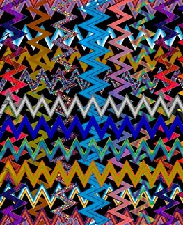 Abstraktní tapety Tapeta nádherný vzor v barvách