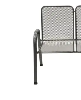 Lavice z kovu a hliníku DEOKORK Kovová židle (křeslo) Sága dvojitá (dubl)
