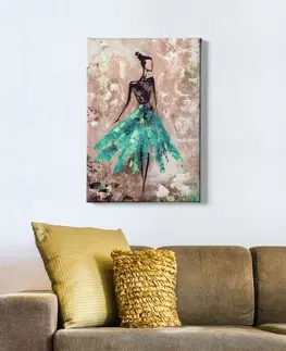 Obrazy Wallity Obraz na plátně Ballerina 50x70 cm