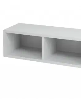 Koupelnový nábytek SAPHO ESPACE otevřená policová skříňka 20x94x22cm, bílá ESC130-3030