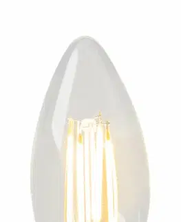 LED žárovky HEITRONIC LED žárovka Filament C35 E14 4W 2700K 15023