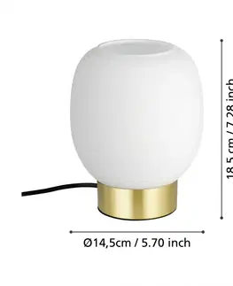 Lampy na noční stolek EGLO Stolní svítidlo MANZANARES 900307