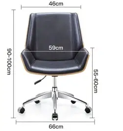 Kancelářské židle TP Living Kancelářská židle RON černá/ořech