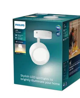 Bodová světla Philips Philips Bracia LED stropní bodovka 1 zdroj bílá