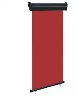 Markýzy Balkonová zástěna 100x250 cm Dekorhome Červená