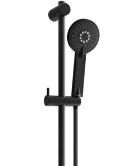Sprchy a sprchové panely Posuvný sprchový set MEXEN DF40 černý