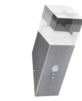 Svítidla Ledvance Ledvance - LED Venkovní nástěnné svítidlo se senzorem CRYSTAL 1xLED/5W/230V IP44 