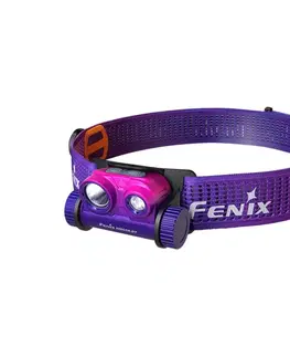 Čelovky Fenix Fenix HM65RDTNEB -LED Nabíjecí čelovka LED/USB IP68 1500 lm 300 h fialová/růžová 