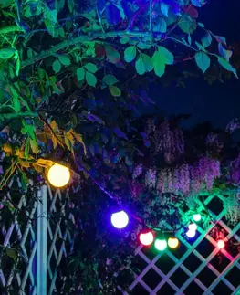 LED řetězy DecoLED Party osvětlení 5 m, 10 barevných LED, IP67 PGX510M