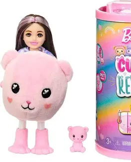 Hračky panenky MATTEL - Barbie Cutie Reveal Chelsea Bruneta malá panenka s doplňky