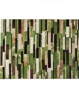 Kožené koberce KARE Design Koberec Brick Green 170×240 cm