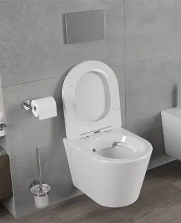 Záchody MEXEN Rico závěsná WC mísa Rimless, bílá 3372XX00