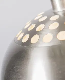 Zavesna svitidla Moderní kulatá závěsná lampa z oceli - Globe