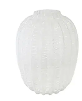 Dekorativní vázy Skleněná váza s vroubkováním Sophia - Ø 17*22cm Parlane 833233