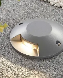 Nájezdová svítidla Lucande Lucande Jeffrey LED podlahové světlo, 1žárovkové
