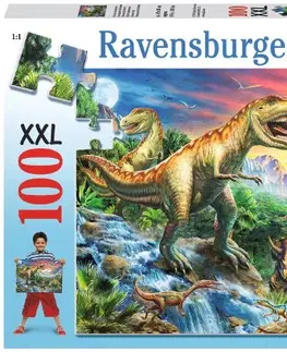 Hračky puzzle RAVENSBURGER - Dinosauři 100D Xxl